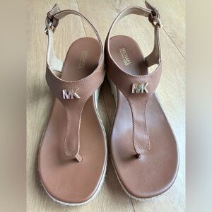 Michael Kors Laney Espadrille Wedge Sandals without box